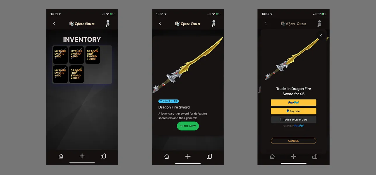 Bookstack screenshot - products view
